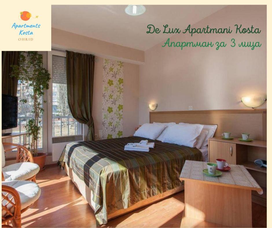 De Lux Apartments Kosta Center Ohrid Ngoại thất bức ảnh