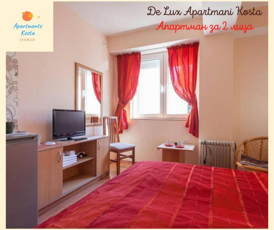 De Lux Apartments Kosta Center Ohrid Ngoại thất bức ảnh