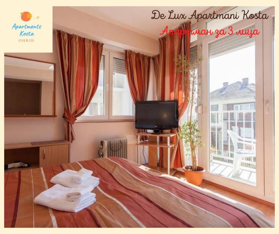 De Lux Apartments Kosta Center Ohrid Ngoại thất bức ảnh