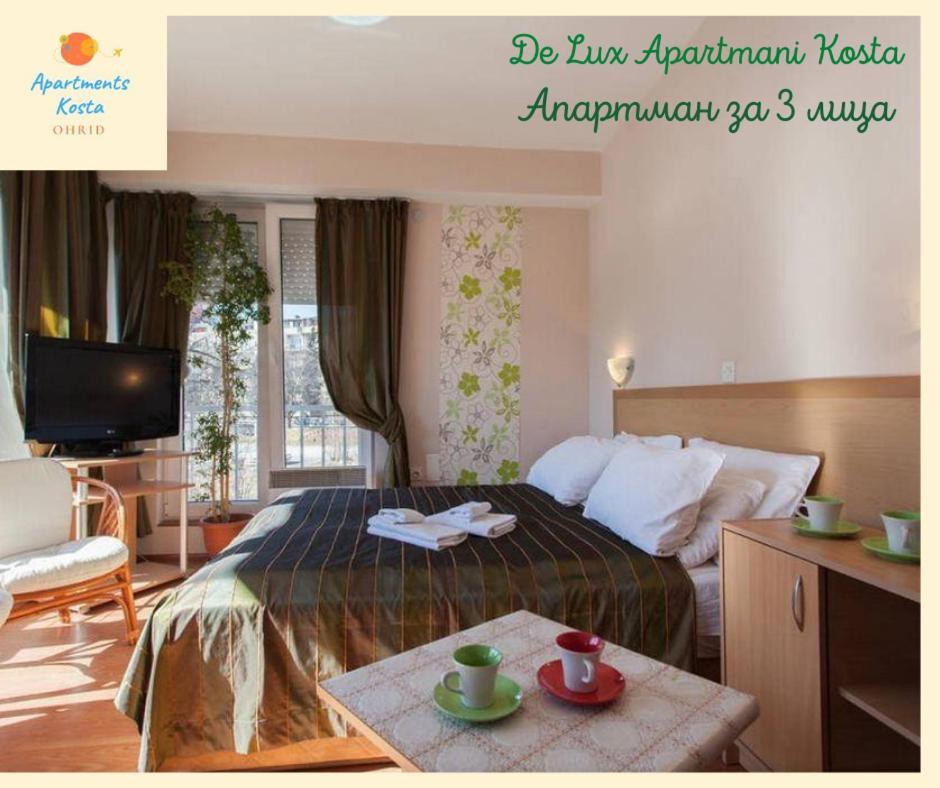 De Lux Apartments Kosta Center Ohrid Ngoại thất bức ảnh