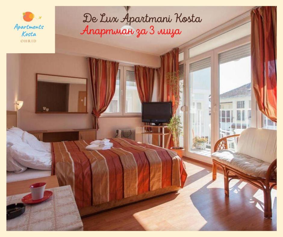 De Lux Apartments Kosta Center Ohrid Ngoại thất bức ảnh