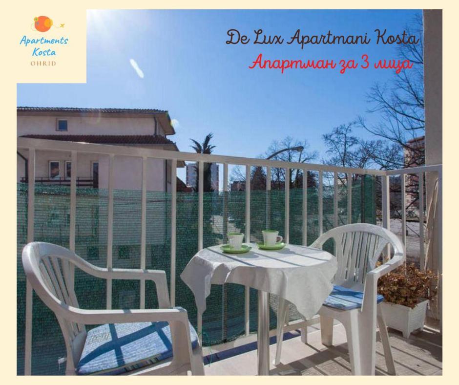 De Lux Apartments Kosta Center Ohrid Ngoại thất bức ảnh